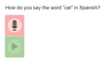Verbal Response interaction